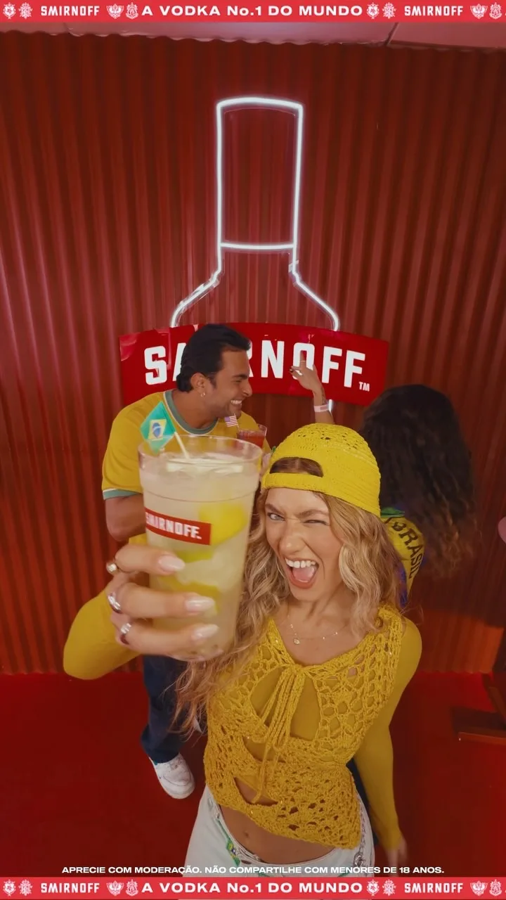 SMIRNOFF na arena Brasileira